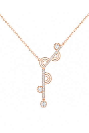 The Art Deco Geometric Y-Drop Necklace