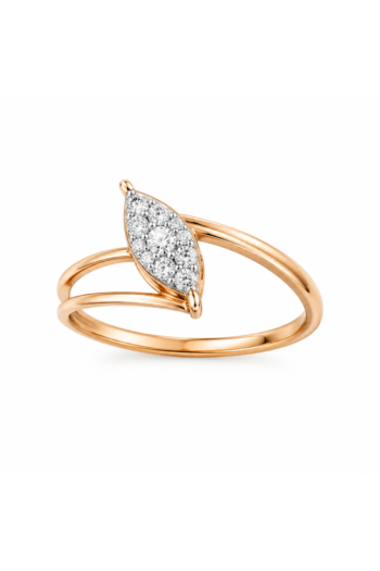 The Marquise Cluster Bypass Ring