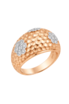 The Honeycomb Bloom Cocktail Dome Ring
