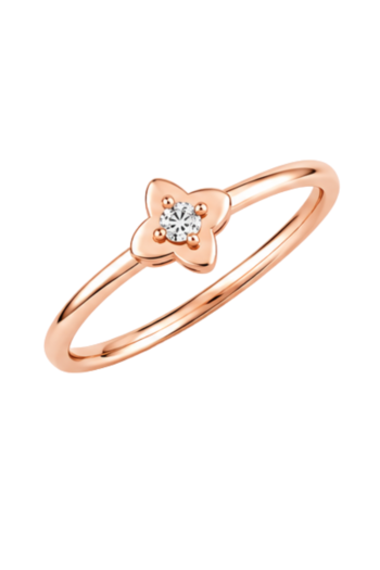 The Clover Bloom Solitaire Ring