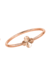 The Faceted Clover Stacker Ring